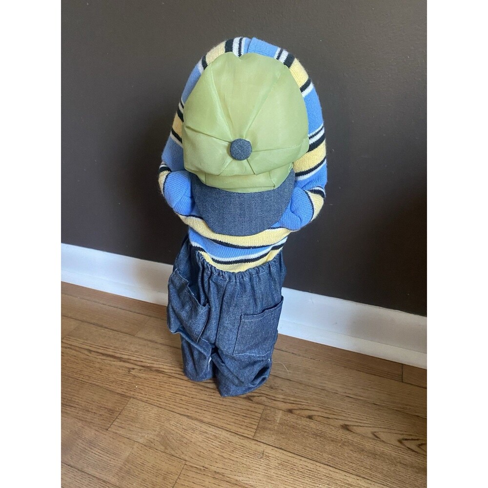 Time Out Doll Boy 18" Hide & Seek Kid In The Corner Faceless Doll Decor Kids Hat